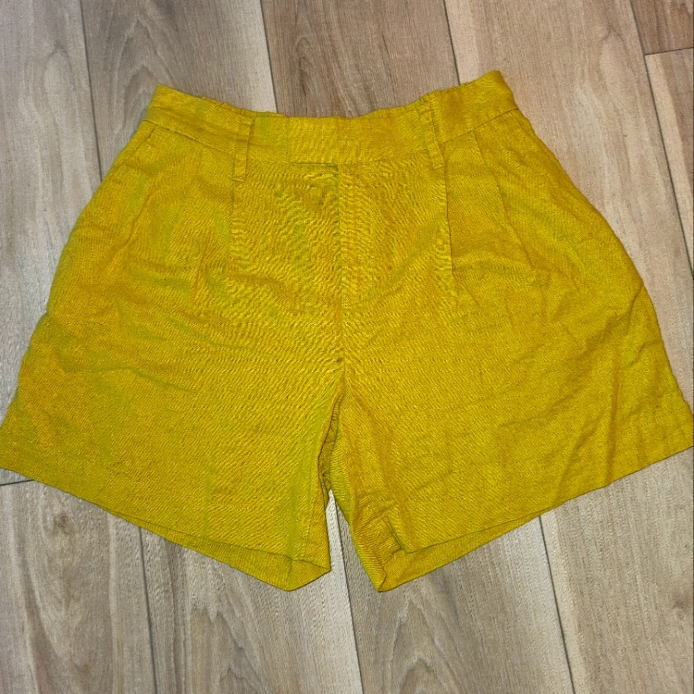 Vibrant Yellow Shorts